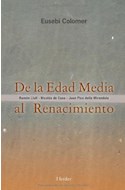 Papel DE LA EDAD MEDIA AL RENACIMIENTO (RUSTICO)