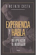 Papel EXPERIENCIA Y HABLA INTERPRETACION DE HEIDEGGER