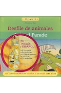 Papel DESFILE DE ANIMALES (SEIS CUBOS APILABLES EN ESPAÑOL Y  EN INGLES PARA JUGAR)