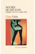 Papel NOCHES DE SAN JUAN (COLECCION FEMENINO) (PREMIO FEMENINO LUMEN 1998)