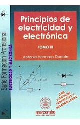 Papel PRINCIPIOS DE ELECTRICIDAD Y ELECTRONICA III (SERIE FOR  MACION PROFESIONAL)