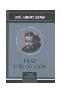 Papel FRAY LUIS DE LEON (VIDAS LITERARIAS) (CARTONE)