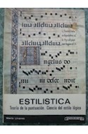 Papel ESTILISTICA TEORIA DE LA PUNTUACION CIENCIA DEL ESTILO LOGICO