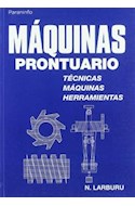 Papel MAQUINAS PRONTUARIO TECNICAS MAQUINAS HERRAMIENTAS
