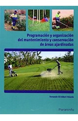 Papel PROGRAMACION Y ORGANIZACION DEL MANTENIMIENTO Y CONSERVACION DE AREAS AJARDINADAS