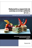 Papel ELABORACION Y EXPOSICION DE COMIDAS EN EL BAR-CAFETERIA