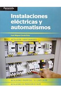 Papel INSTALACIONES ELECTRICAS Y AUTOMATISMOS