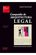 Papel COMPENDIO DE ARQUITECTURA LEGAL (COLECCION ESTUDIOS UNIVERISTARIOS DE ARQUITECTURA 2)