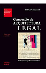 Papel COMPENDIO DE ARQUITECTURA LEGAL (COLECCION ESTUDIOS UNIVERISTARIOS DE ARQUITECTURA 2)