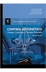 Papel CONTROL AUTOMATICO TIEMPO CONTINUO Y TIEMPO DISCRETO (TEXTOS ACADEMICOS UNIVERSITARIOS) [2 EDICION]