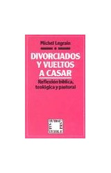 Papel DIVORCIADOS Y VUELTOS A CASAR REFLEXION BIBLICA TEOLOGICA Y PASTORAL (COLELCCION PASTORAL)