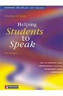 Papel HELPING STUDENTS TO SPEAK [HANDBOOKS FOR TEACHERS]