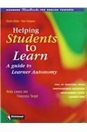Papel HELPING STUDENTS TO LEARN [HANDBOOKS FOR TEACHERS]