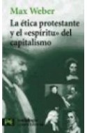 Papel ETICA PROTESTANTE Y EL ESPIRITU DEL CAPITALISMO (COLECCION HISTORIA CIENCIA SOCIEDAD)