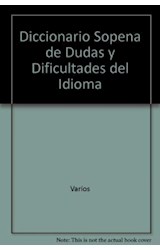 Papel DICCIONARIO DE DUDAS Y DIFULTADES DEL IDIOMA