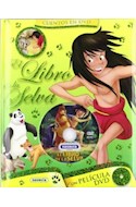 Papel LIBRO DE LA SELVA (CUENTOS EN DVD) (CON PELICULA DVD) (CARTONE)