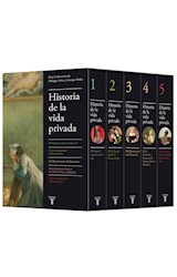 Papel HISTORIA DE LA VIDA PRIVADA (5 TOMOS) (ESTUCHE) (CARTONE)