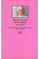 Papel HISTORIA NATURAL DE LA RELIGION (CLASICOS DEL PENSAMIENTO) (RUSTICA)