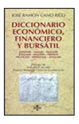 Papel DICCIONARIO ECONOMICO FINANCIERO Y BURSATIL ESPAÑOL - INGLES - FRANCES (PRACTICA JURIDICA)