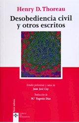 Papel DESOBEDIENCIA CIVIL Y OTROS ESCRITOS (COLECCION CLASICOS DEL PENSAMIENTO)