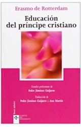 Papel EDUCACION DEL PRINCIPE CRISTIANO (COLECCION CLASICOS DEL PENSAMIENTO)