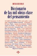 Papel DICCIONARIO DE LAS MIL OBRAS CLAVE DEL PENSAMIENTO (CUADERNOS DE FILOSOFIA Y ENSAYO) (CARTONE)