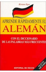 Papel APRENDE RAPIDAMENTE EL ALEMAN CON EL DICCIONARIO DE LAS