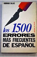 Papel 1500 ERRORES MAS FRECUENTES DEL ESPAÑOL