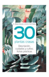 Papel 30 PLANTAS CRASAS DESCRIPCION CUIDADOS Y CULTIVO FICHAS PRACTICAS (ANILLADO)