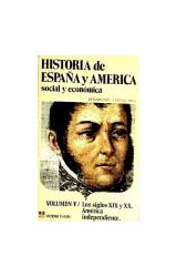 Papel HISTORIA DE ESPAÑA Y AMERICA SOCIAL Y ECONOMICA 5 (LOS SIGLOS XIX Y XX AMERICA INDEPENDIENTE)
