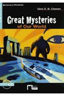 Papel GREAT MYSTERIES OF OUR WORLD [NIVEL 3] [AUDIO CD] (READING & TRAINING)