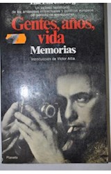 Papel GENTES AÑOS VIDA MEMORIAS 1921 - 1941 UN VALIOSO TESTIMONIO DE LOS AMBIENTES INTELECTUALES Y...