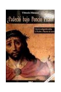 Papel PADECIO BAJO PONCIO PILATO UNA INVESTIGACION SOBRE LA P