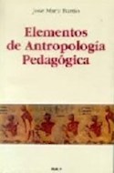 Papel ELEMENTOS DE ANTROPOLOGIA PEDAGOGICA