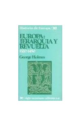 Papel EUROPA JERARQUIA Y REVUELTA [1320 - 1450] (HISTORIA DE EUROPA)