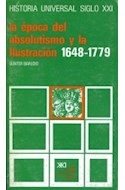 Papel EPOCA DEL ABSOLUTISMO Y LA ILUSTRACION 1648-1779 (HISTORIA UNIVERSAL TOMO 25)