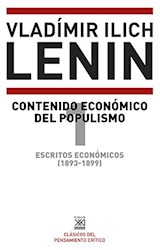 Papel ESCRITOS ECONOMICOS 1 1893-1899 CONTENIDO ECONOMICO DEL POPULISMO (CLASICOS DEL PENSAMIENTO CRITICO)