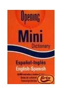 Papel OPENING MINI DICTIONARY ESPAÑOL INGLES/INGLES ESPAÑOL