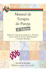 Papel MANUAL DE TERAPIA DE PAREJA (BIBLIOTECA DE PSICOLOGIA)