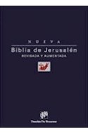 Papel NUEVA BIBLIA DE JERUSALEN REVISADA Y AUMENTADA [RUSTICA