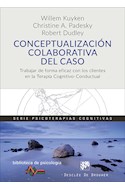 Papel CONCEPTUALIZACION COLABORATIVA DEL CASO (COLECCION BIBLIOTECA DE PSICOLOGIA)