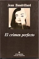 Papel CRIMEN PERFECTO EL (COLECCION ARGUMENTOS 181)
