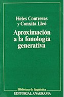 Papel APROXIMACION A LA FONOLOGIA GENERATIVA (BIBLIOTECA DE LINGUISTICA 3)