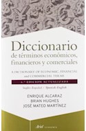 Papel DICCIONARIO DE TERMINOS ECONOMICOS FINANCIEROS Y COMERCIALES (6 EDICION) (ARIEL ECONOMIA) (CARTONE)