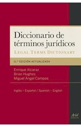 Papel DICCIONARIO DE TERMINOS JURIDICOS (INGLES-ESPAÑOL / SPANISH-ENGLISH) (11 EDICION) (ARIEL DERECHO)