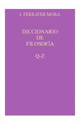 Papel DICCIONARIO DE FILOSOFIA (TOMO IV Q - Z) [NUEVA EDICION ACTUALIZADA] (ARIEL REFERENCIA)