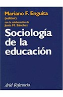 Papel SOCIOLOGIA DE LA EDUCACION (ARIEL REFERENCIA)