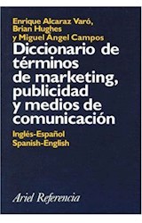 Papel DICCIONARIO DE TERMINOS DE MARKETING PUBLICIDAD Y MEDIO
