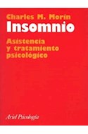 Papel INSOMNIO ASISTENCIA Y TRATAMIENTO PSICOLOGICO (ARIEL PSICOLOGIA)