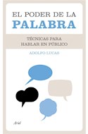 Papel PODER DE LA PALABRA TECNICAS PARA HABLAR EN PUBLICO